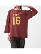 【ミラオーウェン/Mila Owen】のヴィンテージライクフットボールTシャツ 人気、トレンドファッション・服の通販 founy(ファニー) ファッション Fashion レディースファッション Fashion for Women トップス・カットソー Cut & Sew Tops シャツ・ブラウス・オフィスカジュアル Elegant Blouses & Button-Ups ロングTシャツ・Tシャツ Longline T-Shirts & Tees ヴィンテージ Vintage Style カッティング Cutting Detail ジャケット Jacket, Outerwear スマート Smart, Elegant プリント Print, Printed Pattern おすすめ Recommended / Our Picks thumbnail BUR[048]|ID: prp329100004837628 ipo3291000000035247178