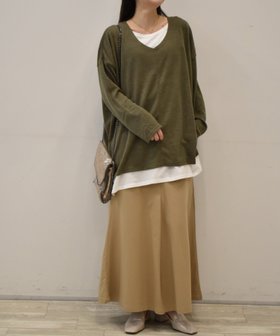 【ラナン/Ranan】のレイヤード風ニットソーチュニック 人気、トレンドファッション・服の通販 founy(ファニー) ファッション Fashion レディースファッション Fashion for Women トップス・カットソー Cut & Sew Tops ニット Knit Tops & Sweaters チュニック Tunic, Long Top トレンド Trend, Trending Now ニットソー Knit-Sewn, Cut & Sew Knit |ID:prp329100004837638