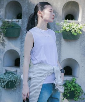 【アーバンリサーチ/URBAN RESEARCH】のnew basic ドライツイストノースリーブカットソー 人気、トレンドファッション・服の通販 founy(ファニー) ファッション Fashion レディースファッション Fashion for Women トップス・カットソー Cut & Sew Tops キャミソール&ノースリーブ Camisoles & Sleeveless Tops カットソー・ベーシックTシャツ Cut-and-Sewn Tops / Stretch Tees & Basics インナー Innerwear ジャケット Jacket, Outerwear ベスト Vest, Waistcoat ベーシック Basic, Essential リネン Linen, Linen Fabric S/S・春夏 SS, Spring/Summer, Warm Season おすすめ Recommended / Our Picks 夏 Summer 2025年 2025 2025春夏・S/S Spring/Summer 2025 SS25 |ID:prp329100004837642
