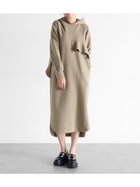 【ヴァン/Vin】のポイントフリルフーディワンピース 人気、トレンドファッション・服の通販 founy(ファニー) ファッション Fashion レディースファッション Fashion for Women ワンピース Dresses ストレッチ Stretch, Stretchy Fabric フリル Frill, Ruffle フロント Front, Front Design thumbnail オリーブ|ID: prp329100004837643 ipo3291000000035247381