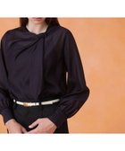 【アナイ/ANAYI】のオーガンジーツイストボウブラウス 人気、トレンドファッション・服の通販 founy(ファニー) ファッション Fashion レディースファッション Fashion for Women トップス・カットソー Cut & Sew Tops シャツ・ブラウス・オフィスカジュアル Elegant Blouses & Button-Ups エレガント 上品 Elegant オーガンジー Organza Fabric カフス Cuff Design スマート Smart, Elegant スリット Slit, Slit Detail ツイスト Tweed, Tweed Fabric リボン Ribbon, Bow A/W・秋冬 Autumn/Winter 再入荷 Restock / Back in Stock thumbnail navy|ID: prp329100004837645 ipo3291000000035247414