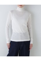 【ヒューマンウーマン/HUMAN WOMAN】のシアータートルカットソー 人気、トレンドファッション・服の通販 founy(ファニー) ファッション Fashion レディースファッション Fashion for Women トップス・カットソー Cut & Sew Tops カットソー・ベーシックTシャツ Cut-and-Sewn Tops / Stretch Tees & Basics おすすめ Recommended / Our Picks インナー Innerwear シアー Sheer, See-Through スタンダード Standard, Basic タートルネック Turtleneck, High Neck ロング Long, Long-Length thumbnail ホワイト|ID: prp329100004837658 ipo3291000000035247595
