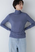【ヒューマンウーマン/HUMAN WOMAN】のシアータートルカットソー 人気、トレンドファッション・服の通販 founy(ファニー) ファッション Fashion レディースファッション Fashion for Women トップス・カットソー Cut & Sew Tops カットソー・ベーシックTシャツ Cut-and-Sewn Tops / Stretch Tees & Basics おすすめ Recommended / Our Picks インナー Innerwear シアー Sheer, See-Through スタンダード Standard, Basic タートルネック Turtleneck, High Neck ロング Long, Long-Length thumbnail グレイッシュブルー1|ID: prp329100004837658 ipo3291000000035247598