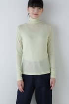 【ヒューマンウーマン/HUMAN WOMAN】のシアータートルカットソー 人気、トレンドファッション・服の通販 founy(ファニー) ファッション Fashion レディースファッション Fashion for Women トップス・カットソー Cut & Sew Tops カットソー・ベーシックTシャツ Cut-and-Sewn Tops / Stretch Tees & Basics おすすめ Recommended / Our Picks インナー Innerwear シアー Sheer, See-Through スタンダード Standard, Basic タートルネック Turtleneck, High Neck ロング Long, Long-Length thumbnail ライトグリーン|ID: prp329100004837658 ipo3291000000035247599