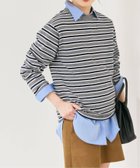 【スピック&スパン/Spick & Span】のマルチボーダーTシャツ 人気、トレンドファッション・服の通販 founy(ファニー) ファッション Fashion レディースファッション Fashion for Women トップス・カットソー Cut & Sew Tops シャツ・ブラウス・オフィスカジュアル Elegant Blouses & Button-Ups ロングTシャツ・Tシャツ Longline T-Shirts & Tees シンプル Simple, Minimal ボーダー Border, Stripe thumbnail グレーベース|ID: prp329100004838044 ipo3291000000035251221