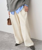 【スピック&スパン/Spick & Span】の《WEB限定》ドットジャガードイージーパンツ 人気、トレンドファッション・服の通販 founy(ファニー) ファッション Fashion レディースファッション Fashion for Women パンツ Pants & Trousers シンプル Simple, Minimal エレガント 上品 Elegant 冬 Winter / This Winter |ID:prp329100004838293