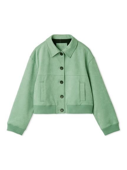 【ミラオーウェン/Mila Owen】の【セットアップ対応】スウェードブルゾン インテリア・キッズ・メンズ・レディースファッション・服の通販 founy(ファニー) 　ファッション　Fashion　レディースファッション　Fashion for Women　アウター　Coat / Outerwear Collection　ブルゾンジャケット・スポーティアウター　Blouson Jackets　おすすめ　Recommended / Our Picks　ショート　Short, Short Length　スマート　Smart, Elegant　セットアップ　Set-Up, Coordinated Outfit　トレンド　Trend, Trending Now　バランス　Balance, Style Balance　ブルゾン　Blouson, Bomber Jacket　リアル　Real, Realistic　リュクス　Luxury, Elegant, High-End, Chic　エレガント 上品　Elegant　MNT[021]|ID: prp329100004838326 ipo3291000000035255288