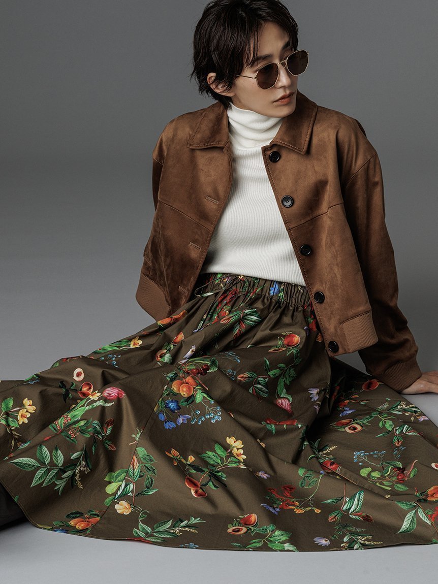 【ミラオーウェン/Mila Owen】の【セットアップ対応】スウェードブルゾン インテリア・キッズ・メンズ・レディースファッション・服の通販 founy(ファニー) 　ファッション　Fashion　レディースファッション　Fashion for Women　アウター　Coat / Outerwear Collection　ブルゾンジャケット・スポーティアウター　Blouson Jackets　おすすめ　Recommended / Our Picks　ショート　Short, Short Length　スマート　Smart, Elegant　セットアップ　Set-Up, Coordinated Outfit　トレンド　Trend, Trending Now　バランス　Balance, Style Balance　ブルゾン　Blouson, Bomber Jacket　リアル　Real, Realistic　リュクス　Luxury, Elegant, High-End, Chic　エレガント 上品　Elegant　CML[038]|ID: prp329100004838326 ipo3291000000035255290