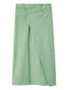 【ミラオーウェン/Mila Owen】の【セットアップ対応】スウェードアシメストレートスカート MNT[021]|ID: prp329100004838385 ipo3291000000035256052