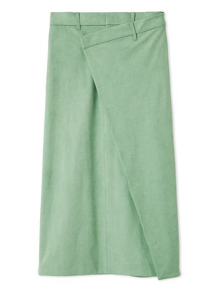 【ミラオーウェン/Mila Owen】の【セットアップ対応】スウェードアシメストレートスカート インテリア・キッズ・メンズ・レディースファッション・服の通販 founy(ファニー) 　雑誌掲載アイテム　Magazine Picks & Fashion Features　ファッション雑誌　Fashion Magazines　ジゼル　GISELe　ファッション　Fashion　レディースファッション　Fashion for Women　セットアップ　Matching Sets　スカート・ミニ/ミディ/マキシ　Skirts / Mini, Midi & Maxi Skirts　ストレート　Straight, Straight Cut　スマート　Smart, Elegant　セットアップ　Set-Up, Coordinated Outfit　雑誌　Magazine, Fashion Magazine　トレンド　Trend, Trending Now　2月号　February Issue, Feb. Edition　フロント　Front, Front Design　リアル　Real, Realistic　リュクス　Luxury, Elegant, High-End, Chic　おすすめ　Recommended / Our Picks　エレガント 上品　Elegant　MNT[021]|ID: prp329100004838385 ipo3291000000035256052