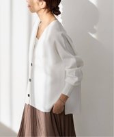 【イエナ/IENA】の《新色/追加》ファインコットンスムースVネックカーディガン 人気、トレンドファッション・服の通販 founy(ファニー) ファッション Fashion レディースファッション Fashion for Women トップス・カットソー Cut & Sew Tops カーディガン・羽織り Layered Style Cardigans Vネックトップス V-Neck Tops / V-Cut Neckline Shirts 2026年 2026 カーディガン Cardigan, Knitwear スリット Slit, Slit Detail ビジネス 仕事 通勤 Business / Work / Commuting |ID:prp329100004838562