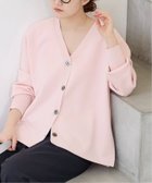【イエナ/IENA】の《新色/追加》ファインコットンスムースVネックカーディガン 人気、トレンドファッション・服の通販 founy(ファニー) ファッション Fashion レディースファッション Fashion for Women トップス・カットソー Cut & Sew Tops カーディガン・羽織り Layered Style Cardigans Vネックトップス V-Neck Tops / V-Cut Neckline Shirts 2026年 2026 カーディガン Cardigan, Knitwear スリット Slit, Slit Detail ビジネス 仕事 通勤 Business / Work / Commuting thumbnail ピンク|ID: prp329100004838562 ipo3291000000035703202