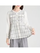 【セルフォード/CELFORD】のツイードペプラムカーディガン 人気、トレンドファッション・服の通販 founy(ファニー) ファッション Fashion レディースファッション Fashion for Women トップス・カットソー Cut & Sew Tops カーディガン・羽織り Layered Style Cardigans おすすめ Recommended / Our Picks ウェーブ Wavy Pattern カーディガン Cardigan, Knitwear スマート Smart, Elegant ツイード Twill, Twill Weave ドッキング Docking, Mixed Material ペプラム Peplum, Flared Hem メタル Metal, Metal Parts thumbnail IVR[003]|ID: prp329100004839250 ipo3291000000036283925