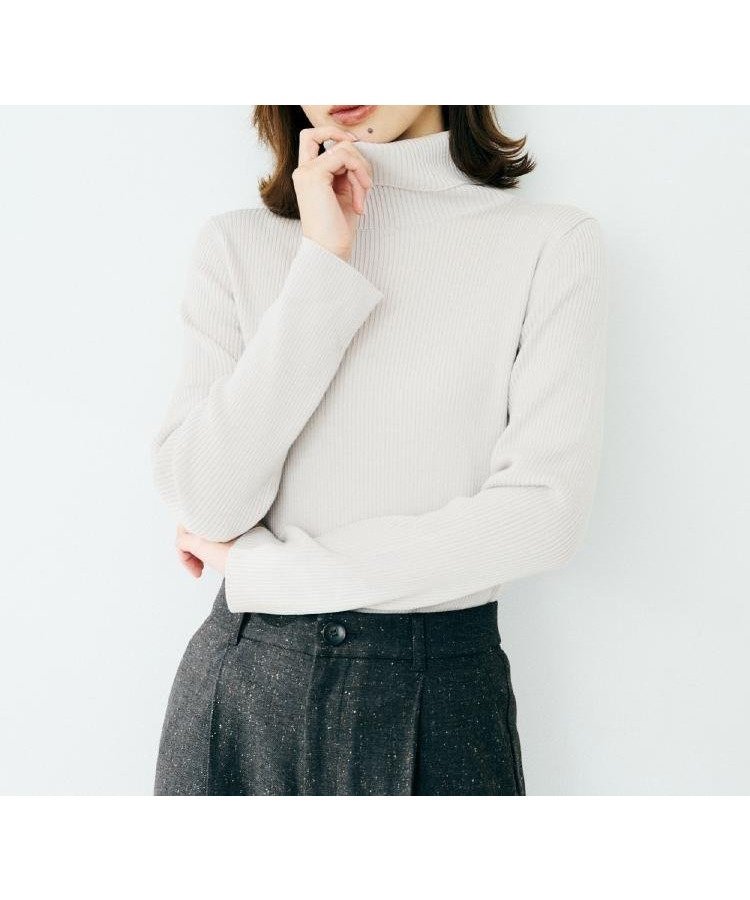 【アンタイトル/UNTITLED】の【洗える/アンサンブル可能/ウール100%】リブタートルネックウールニット インテリア・キッズ・メンズ・レディースファッション・服の通販 founy(ファニー) ファッション Fashion レディースファッション Fashion for Women トップス・カットソー Cut & Sew Tops ニット Knit Tops & Sweaters アンサンブルニット Knit Ensembles & Twin Sets タートルネック・ハイネックトップス Turtlenecks & High-Neck Tops アンサンブル Ensemble Set 洗える Machine Washable コンパクト Compact, Small Size ジャケット Jacket, Outerwear タートルネック Turtleneck, High Neck ボトム Bottoms, Lower Wear おすすめ Recommended / Our Picks グレージュ|ID: prp329100004839851 ipo3291000000035268934