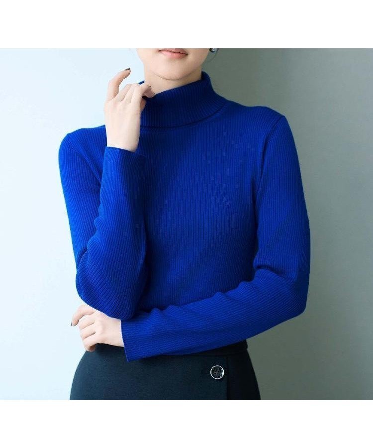 【アンタイトル/UNTITLED】の【洗える/アンサンブル可能/ウール100%】リブタートルネックウールニット インテリア・キッズ・メンズ・レディースファッション・服の通販 founy(ファニー) ファッション Fashion レディースファッション Fashion for Women トップス・カットソー Cut & Sew Tops ニット Knit Tops & Sweaters アンサンブルニット Knit Ensembles & Twin Sets タートルネック・ハイネックトップス Turtlenecks & High-Neck Tops アンサンブル Ensemble Set 洗える Machine Washable コンパクト Compact, Small Size ジャケット Jacket, Outerwear タートルネック Turtleneck, High Neck ボトム Bottoms, Lower Wear おすすめ Recommended / Our Picks ブルー|ID: prp329100004839851 ipo3291000000035268936