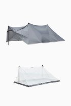 【アンドワンダー/and wander / MEN】のmuraco × and wander HERON 2POLE TENT SHELTER SET 人気、トレンドファッション・服の通販 founy(ファニー) ファッション Fashion メンズファッション Fashion for Men アウトドア Outdoor Clothing インナー Innerwear thumbnail gray|ID: prp329100004841060 ipo3291000000036088637