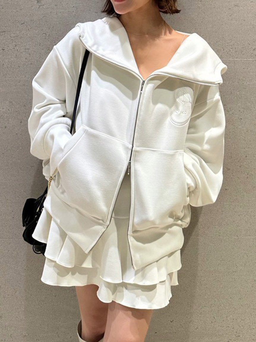 【スナイデル/SNIDEL】のボンディングスカショーパン インテリア・キッズ・メンズ・レディースファッション・服の通販 founy(ファニー) 　ファッション　Fashion　レディースファッション　Fashion for Women　インナー　Innerwear　カットソー　Cut and Sewn Top　スマート　Smart, Elegant　トレンド　Trend, Trending Now　フリル　Frill, Ruffle　WHT[001]|ID: prp329100004841104 ipo3291000000035668151