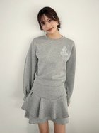【スナイデル/SNIDEL】のボンディングスカショーパン 人気、トレンドファッション・服の通販 founy(ファニー) ファッション Fashion レディースファッション Fashion for Women インナー Innerwear カットソー Cut and Sewn Top スマート Smart, Elegant トレンド Trend, Trending Now フリル Frill, Ruffle thumbnail GRY[006]|ID: prp329100004841104 ipo3291000000035668155