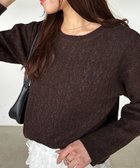 【ラナン/Ranan】の【U.S. POLO ASSN.】ワンポイントケーブルニット 人気、トレンドファッション・服の通販 founy(ファニー) ファッション Fashion レディースファッション Fashion for Women トップス・カットソー Cut & Sew Tops ニット Knit Tops & Sweaters イタリア Italy インナー Innerwear 腕時計 Wristwatch クラシカル Classical, Vintage-Inspired コレクション Collection, Seasonal Line コーデュロイ Corduroy, Cord Fabric シンプル Simple, Minimal スラックス Slacks, Dress Pants デニム Denim, Jeans Material 人気 Popular, Best Seller ベーシック Basic, Essential ボトム Bottoms, Lower Wear ポケット Pocket, Pocket Detail メランジ Melange, Mixed Yarn メンズ Men's, Menswear ワンポイント One Point, Statement Accent thumbnail ブラウン|ID: prp329100004843671 ipo3291000000036251985