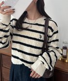 【ラナン/Ranan】の【U.S. POLO ASSN.】ワンポイントケーブルニット 人気、トレンドファッション・服の通販 founy(ファニー) ファッション Fashion レディースファッション Fashion for Women トップス・カットソー Cut & Sew Tops ニット Knit Tops & Sweaters イタリア Italy インナー Innerwear 腕時計 Wristwatch クラシカル Classical, Vintage-Inspired コレクション Collection, Seasonal Line コーデュロイ Corduroy, Cord Fabric シンプル Simple, Minimal スラックス Slacks, Dress Pants デニム Denim, Jeans Material 人気 Popular, Best Seller ベーシック Basic, Essential ボトム Bottoms, Lower Wear ポケット Pocket, Pocket Detail メランジ Melange, Mixed Yarn メンズ Men's, Menswear ワンポイント One Point, Statement Accent thumbnail ホワイトケイボーダー|ID: prp329100004843671 ipo3291000000036251988