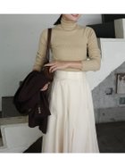 【アニュアンス/anuans】のシルクカシミアブレンドフィットリブタートルニット 人気、トレンドファッション・服の通販 founy(ファニー) ファッション Fashion レディースファッション Fashion for Women トップス・カットソー Cut & Sew Tops ニット Knit Tops & Sweaters タートルネック Turtleneck, High Neck フィット Fit, Slim Fit ベーシック Basic, Essential thumbnail BEIGE|ID: prp329100004843689 ipo3291000000035304221