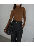 【アニュアンス/anuans】のシルクカシミアブレンドフィットリブタートルニット 人気、トレンドファッション・服の通販 founy(ファニー) ファッション Fashion レディースファッション Fashion for Women トップス・カットソー Cut & Sew Tops ニット Knit Tops & Sweaters タートルネック Turtleneck, High Neck フィット Fit, Slim Fit ベーシック Basic, Essential thumbnail CAMEL|ID: prp329100004843689 ipo3291000000035304225