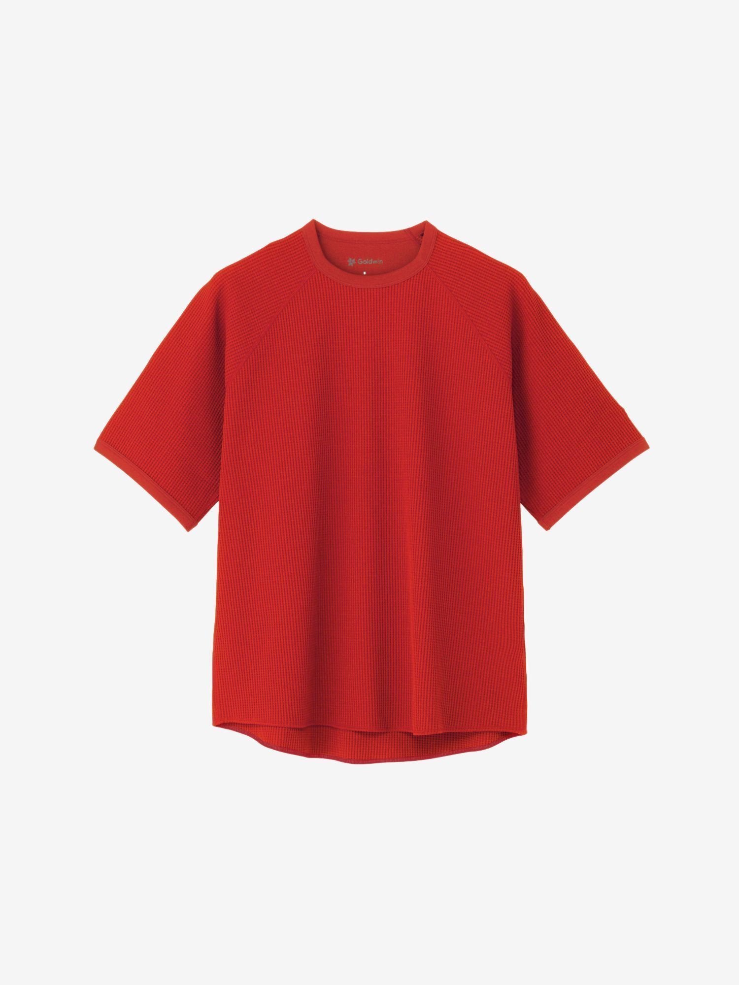 【ゴールドウィン/GOLDWIN】の【公式】ワッフルライトティーシャツ(ユニセックス) インテリア・キッズ・メンズ・レディースファッション・服の通販 founy(ファニー) ファッション Fashion レディースファッション Fashion for Women トップス・カットソー Cut & Sew Tops シャツ・ブラウス・オフィスカジュアル Elegant Blouses & Button-Ups アウトドア Outdoor Clothing シンプル Simple, Minimal 抗菌 Antibacterial, Bacteria-Resistant 軽量 Lightweight, Ultra Light ラバレッド|ID: prp329100004843808 ipo3291000000036073288