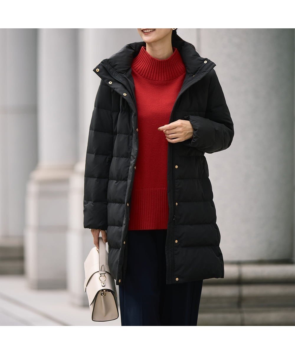 【アー ヴェー ヴェー/a.v.v】のフーデッドロングダウンコート 人気、トレンドファッション・服の通販 founy(ファニー) 　ファッション　Fashion　レディースファッション　Fashion for Women　アウター　Coat / Outerwear Collection　コート・ロングコート・ピーコート　Long Coats, Peacoats & More　ダウンジャケット・軽量ダウン　Warm & Lightweight Down Jackets　ダウン　Down, Puffer　定番　Standard, Basic Item　人気　Popular, Best Seller　フェザー　Feather, Feather Detail　ベーシック　Basic, Essential　ポケット　Pocket, Pocket Detail　ロング　Long, Long-Length　再入荷　Restock / Back in Stock　エレガント 上品　Elegant　ビジネス 仕事 通勤　Business / Work / Commuting　 other-1|ID: prp329100004843842 ipo3291000000035306573