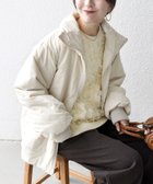 【シップス フォー ウィメン/SHIPS】の【WEB限定】SHIPS any 中綿 ダブル ジップ スタンド ブルゾン 人気、トレンドファッション・服の通販 founy(ファニー) ファッション Fashion レディースファッション Fashion for Women アウター Coat / Outerwear Collection ブルゾンジャケット・スポーティアウター Blouson Jackets ジップ Zip, Zipper スタンド Stand Collar, Upright Stand ダブル Double, Double-Breasted ドット Polka Dot, Dot Pattern ドローコード Drawcord, Drawstring Cord ビッグ Big, Oversized ブルゾン Blouson, Bomber Jacket 防寒 Cold Protection, Winter-Ready 冬 Winter / This Winter 2025年 2025 2025-2026秋冬・A/W Autumn/Winter 2025–26 AW25–26 thumbnail ナチュラル|ID: prp329100004843871 ipo3291000000035307045