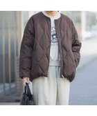 【アーバンリサーチ/URBAN RESEARCH】の『Sサイズ/WEB限定』コクーンキルティングダウン ブラウン|ID: prp329100004843877 ipo3291000000035594071