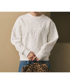 【ビューティ&ユース ユナイテッドアローズ/BEAUTY&YOUTH / UNITED ARROWS】のボタニカルジャガード プルオーバー 人気、トレンドファッション・服の通販 founy(ファニー) ファッション Fashion レディースファッション Fashion for Women トップス・カットソー Cut & Sew Tops カジュアルプルオーバー・ニットトップス Pullovers & Knit Tops / Casual Pullovers シンプル Simple, Minimal スラックス Slacks, Dress Pants とろみ Fluid, Flowy Fabric トレンド Trend, Trending Now 人気 Popular, Best Seller フェミニン Feminine, Girly ボタニカル Botanical, Floral Pattern マニッシュ Mannish, Boyish モチーフ Motif, Design Theme ループ Loop, Loop Knit おすすめ Recommended / Our Picks |ID:prp329100004843912