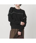 【ユナイテッドアローズ/UNITED ARROWS】のブレイド プルオーバー ニット 人気、トレンドファッション・服の通販 founy(ファニー) ファッション Fashion レディースファッション Fashion for Women トップス・カットソー Cut & Sew Tops ニット Knit Tops & Sweaters カジュアルプルオーバー・ニットトップス Pullovers & Knit Tops / Casual Pullovers シルク Silk, 100% Silk センター Center, Center Line デニム Denim, Jeans Material フリンジ Fringe, Tassel ブレード Braid, Decorative Trim ベスト Vest, Waistcoat ボトム Bottoms, Lower Wear 別注 Limited Edition, Custom Order thumbnail BLACK|ID: prp329100004843915 ipo3291000000035307723