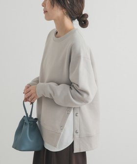 【アーバンリサーチ ドアーズ/URBAN RESEARCH DOORS】の『一部WEB限定カラー』『UR TECH』裏起毛サイド釦スウェット 人気、トレンドファッション・服の通販 founy(ファニー) ファッション Fashion レディースファッション Fashion for Women トップス・カットソー Cut & Sew Tops レディースパーカー・カジュアルフーディー Casual Hoodies & Sweatshirts スウェット・クルーネックトップス Sweatshirts & Crewnecks / Relaxed Fit Sweat Tops インナー Innerwear カットソー Cut and Sewn Top スウェット / スエット Sweatshirt, Sweatwear ドット Polka Dot, Dot Pattern A/W・秋冬 Autumn/Winter 冬 Winter / This Winter おすすめ Recommended / Our Picks エレガント 上品 Elegant 2025年 2025 2025-2026秋冬・A/W Autumn/Winter 2025–26 AW25–26 |ID:prp329100004843921