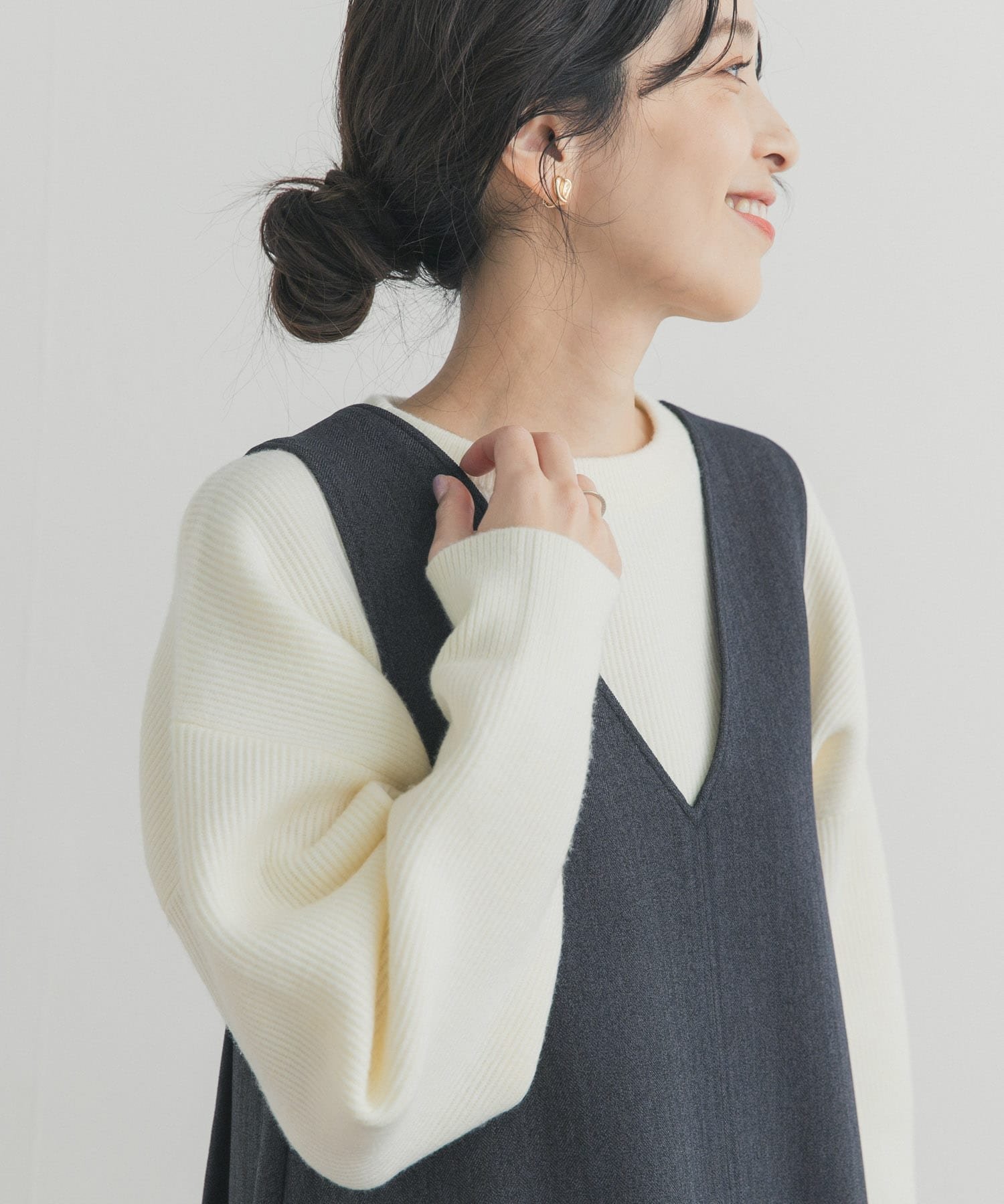 【アーバンリサーチ ドアーズ/URBAN RESEARCH DOORS】の針抜きダブルフェイスニット 人気、トレンドファッション・服の通販 founy(ファニー) ファッション Fashion レディースファッション Fashion for Women トップス・カットソー Cut & Sew Tops ニット Knit Tops & Sweaters インナー Innerwear カットソー Cut and Sewn Top シンプル Simple, Minimal ダブル Double, Double-Breasted フェイス Face, Facial Design フラット Flat, Flat Shoes 冬 Winter / This Winter A/W・秋冬 Autumn/Winter おすすめ Recommended / Our Picks 2025年 2025 2025-2026秋冬・A/W Autumn/Winter 2025–26 AW25–26 other-1|ID: prp329100004843943 ipo3291000000035308164