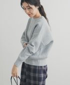 【アーバンリサーチ ドアーズ/URBAN RESEARCH DOORS】の針抜きダブルフェイスニット 人気、トレンドファッション・服の通販 founy(ファニー) ファッション Fashion レディースファッション Fashion for Women トップス・カットソー Cut & Sew Tops ニット Knit Tops & Sweaters インナー Innerwear カットソー Cut and Sewn Top シンプル Simple, Minimal ダブル Double, Double-Breasted フェイス Face, Facial Design フラット Flat, Flat Shoes 冬 Winter / This Winter A/W・秋冬 Autumn/Winter おすすめ Recommended / Our Picks 2025年 2025 2025-2026秋冬・A/W Autumn/Winter 2025–26 AW25–26 thumbnail ライトグレー|ID: prp329100004843943 ipo3291000000035308175