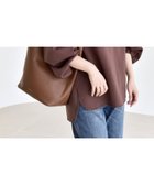 【シップス フォー ウィメン/SHIPS】のquaranciel 洗濯機可能 ポンチ ボリュームスリーブ ビッグ スウェット プルオーバー ブラウン|ID: prp329100004843951 ipo3291000000035308287