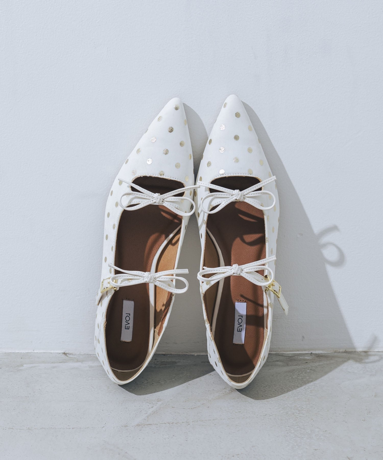 【イーボル/EVOL】の【軽量・柔らかい】ダブルリボンポインテッドパンプス インテリア・キッズ・メンズ・レディースファッション・服の通販 founy(ファニー) 　ファッション　Fashion　レディースファッション　Fashion for Women　オケージョン　Occasion Wear　コンビ　Combo, Combination Style　今季　This Season, Current Season　軽量　Lightweight, Ultra Light　ソックス　Socks, Hosiery　ダブル　Double, Double-Breasted　ヒョウ　Leopard, Animal Print　フェミニン　Feminine, Girly　ラップ　Wrap, Wrap Design　リボン　Ribbon, Bow　レオパード　Leopard, Animal Print　楽ちん　Easy Fit, Comfortable　おすすめ　Recommended / Our Picks　結婚式　Wedding　WHC|ID: prp329100004844046 ipo3291000000036091440