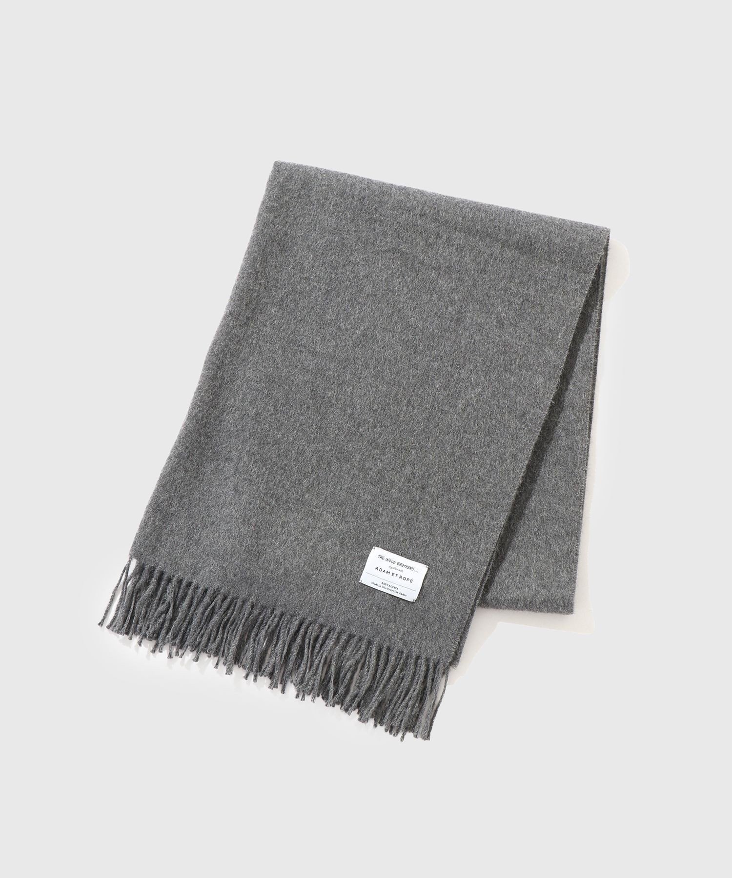 【アダムエロペ /ADAM ET ROPE' / MEN】の【THE INOUE BROTHERS...together with ADAM ET ROPE 】EX Brushed Scarf インテリア・キッズ・メンズ・レディースファッション・服の通販 founy(ファニー) ファッション Fashion メンズファッション Fashion for Men アクリル Acrylic Material アンゴラ Angora Knitwear コレクション Collection, Seasonal Line コンパクト Compact, Small Size シルク Silk, 100% Silk ストール Stole, Wrap ベビー Baby, Babywear 別注 Limited Edition, Custom Order 防寒 Cold Protection, Winter-Ready マフラー Scarf, Muffler おすすめ Recommended / Our Picks エレガント 上品 Elegant グレー(07)|ID: prp329100004844204 ipo3291000000035455694