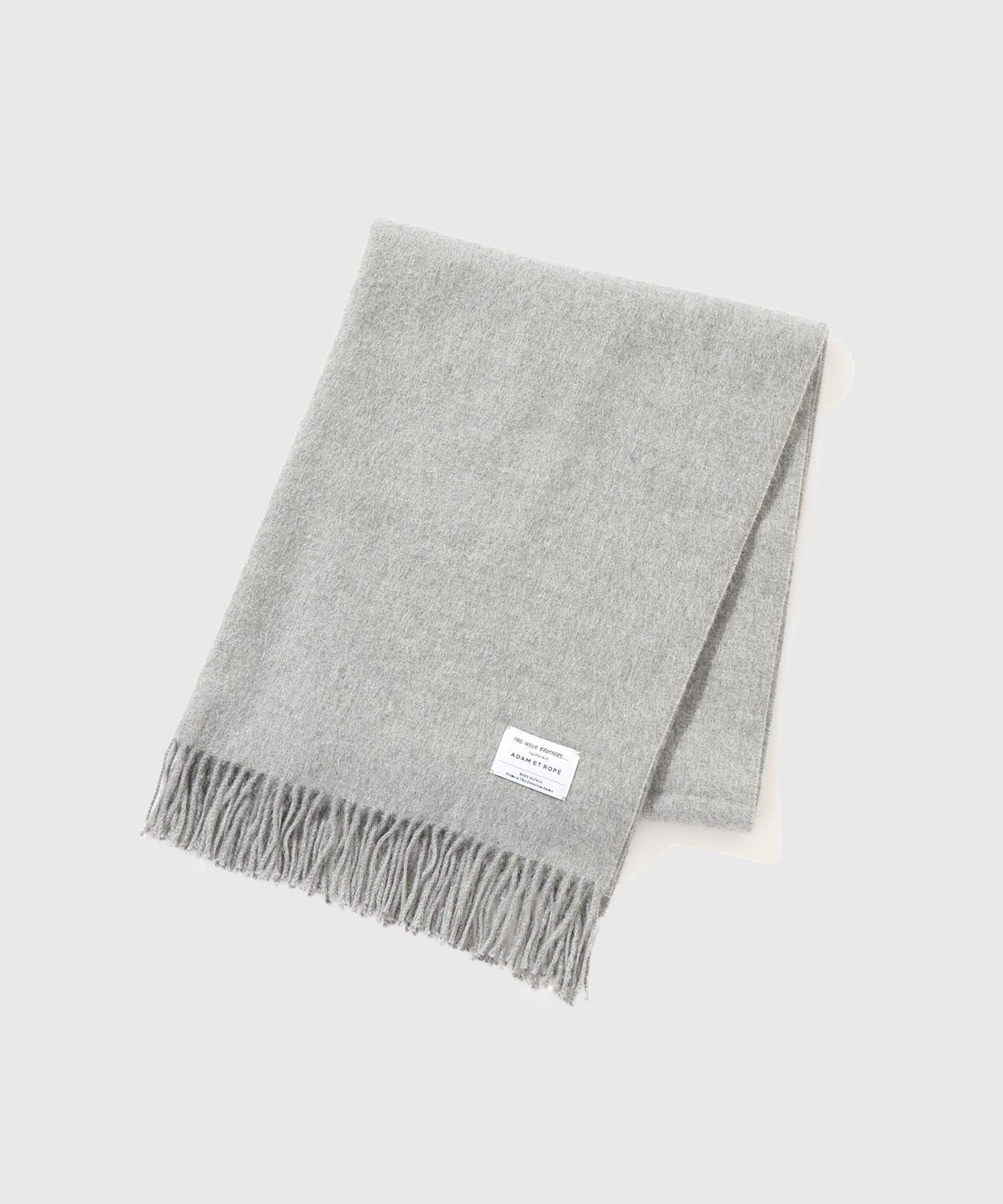 【アダムエロペ /ADAM ET ROPE' / MEN】の【THE INOUE BROTHERS...together with ADAM ET ROPE 】EX Brushed Scarf インテリア・キッズ・メンズ・レディースファッション・服の通販 founy(ファニー) ファッション Fashion メンズファッション Fashion for Men アクリル Acrylic Material アンゴラ Angora Knitwear コレクション Collection, Seasonal Line コンパクト Compact, Small Size シルク Silk, 100% Silk ストール Stole, Wrap ベビー Baby, Babywear 別注 Limited Edition, Custom Order 防寒 Cold Protection, Winter-Ready マフラー Scarf, Muffler おすすめ Recommended / Our Picks エレガント 上品 Elegant ライトグレー(08)|ID: prp329100004844204 ipo3291000000035455696