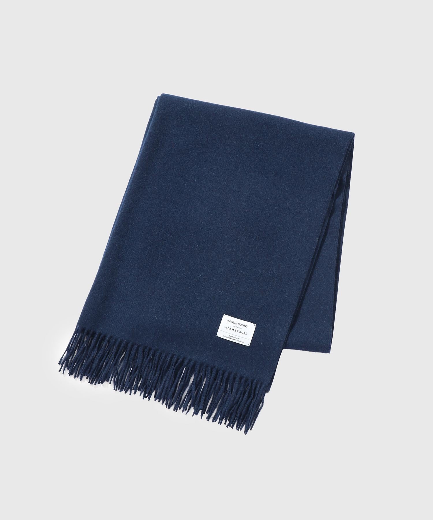 【アダムエロペ /ADAM ET ROPE' / MEN】の【THE INOUE BROTHERS...together with ADAM ET ROPE 】EX Brushed Scarf インテリア・キッズ・メンズ・レディースファッション・服の通販 founy(ファニー) ファッション Fashion メンズファッション Fashion for Men アクリル Acrylic Material アンゴラ Angora Knitwear コレクション Collection, Seasonal Line コンパクト Compact, Small Size シルク Silk, 100% Silk ストール Stole, Wrap ベビー Baby, Babywear 別注 Limited Edition, Custom Order 防寒 Cold Protection, Winter-Ready マフラー Scarf, Muffler おすすめ Recommended / Our Picks エレガント 上品 Elegant ネイビー(40)|ID: prp329100004844204 ipo3291000000035455709