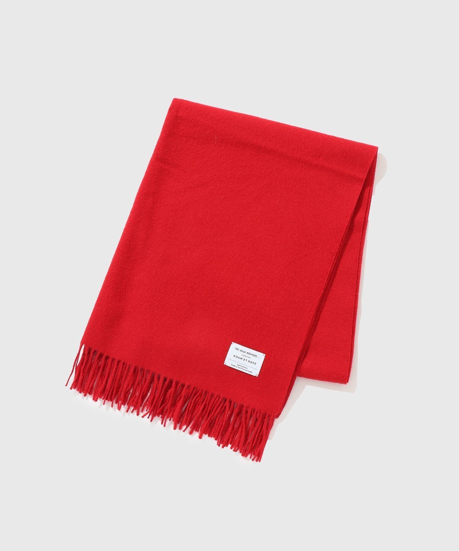 【アダムエロペ /ADAM ET ROPE' / MEN】の【THE INOUE BROTHERS...together with ADAM ET ROPE 】EX Brushed Scarf インテリア・キッズ・メンズ・レディースファッション・服の通販 founy(ファニー) ファッション Fashion メンズファッション Fashion for Men アクリル Acrylic Material アンゴラ Angora Knitwear コレクション Collection, Seasonal Line コンパクト Compact, Small Size シルク Silk, 100% Silk ストール Stole, Wrap ベビー Baby, Babywear 別注 Limited Edition, Custom Order 防寒 Cold Protection, Winter-Ready マフラー Scarf, Muffler おすすめ Recommended / Our Picks エレガント 上品 Elegant レッド(60)|ID: prp329100004844204 ipo3291000000035455718