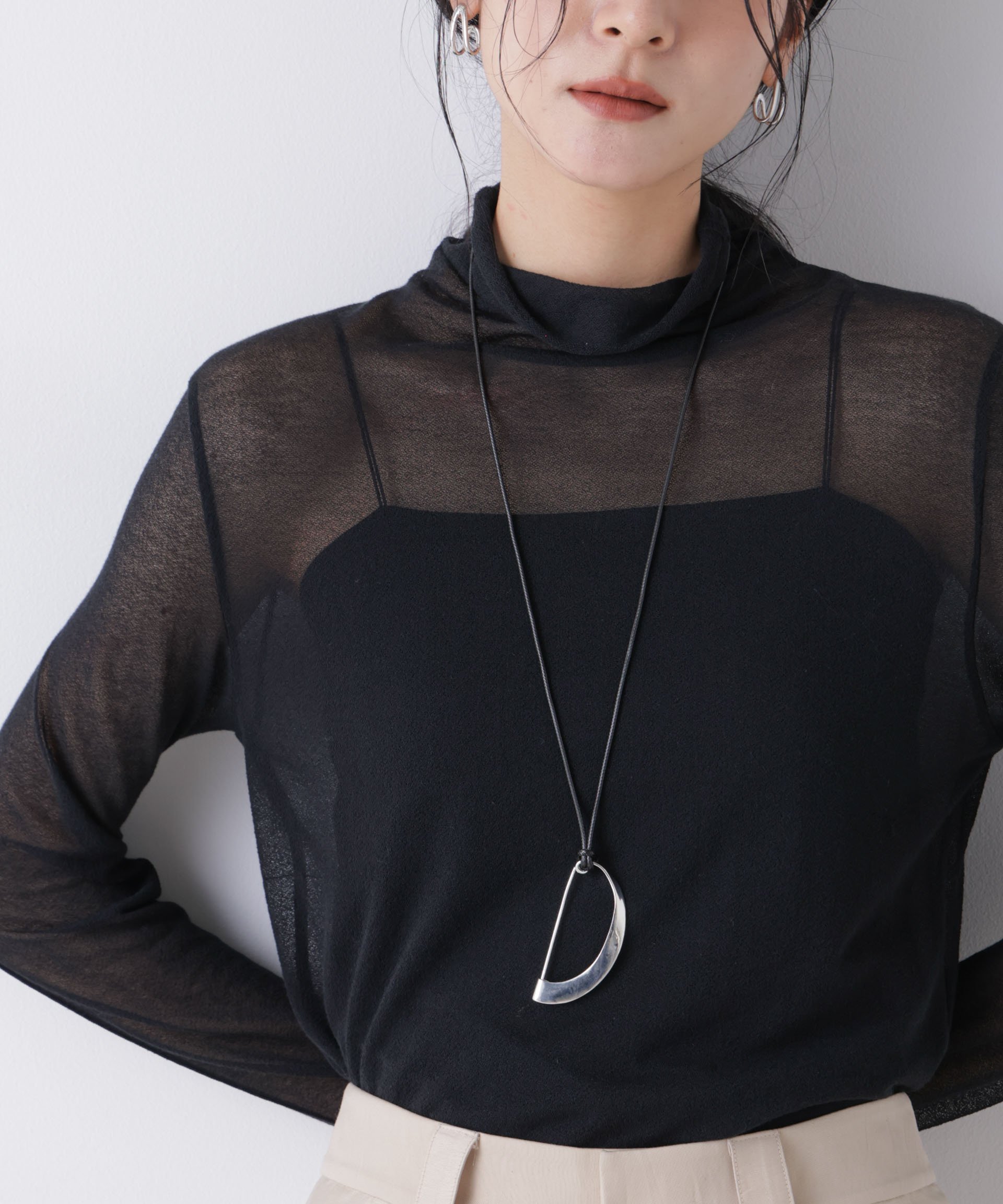 【ナノ ユニバース/nano universe】のJAMIRAY/MODERN CURVE PIN NK インテリア・キッズ・メンズ・レディースファッション・服の通販 founy(ファニー) ファッション Fashion レディースファッション Fashion for Women クール Cool, Chic 巾着 Drawstring Bag, Kinchaku シルバー Silver, Metallic Silver ネックレス Necklace, Pendant Necklace フォルム Silhouette, Form ブローチ Brooch, Pin Brooch モダン Modern, Contemporary おすすめ Recommended / Our Picks ギフト プレゼント Gift / Present 2026年 2026 シルバー|ID: prp329100004844252 ipo3291000000035311699