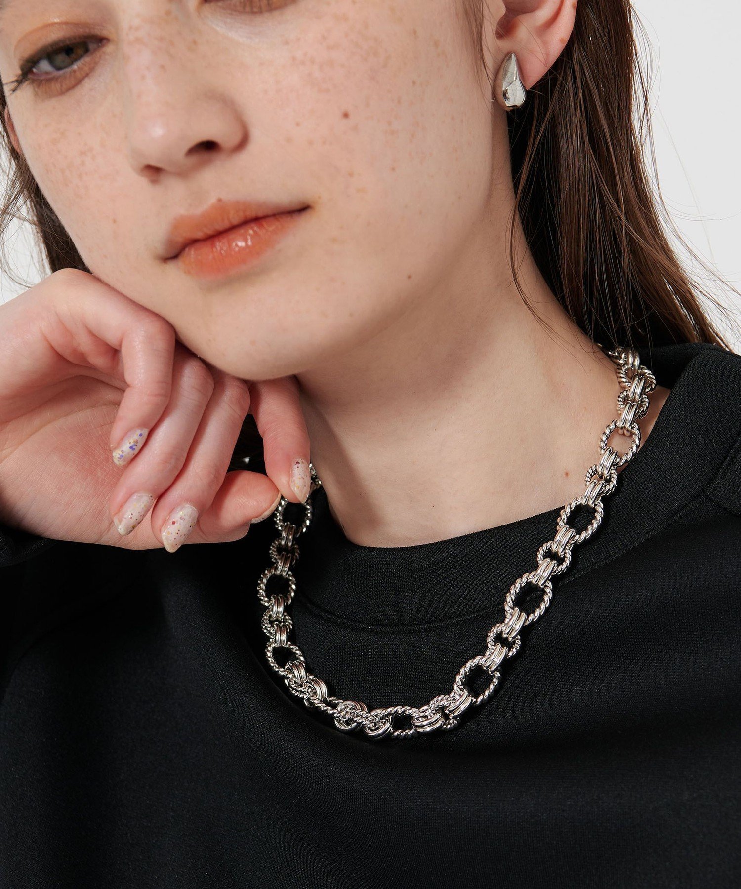 【ユナイテッドアローズ/UNITED ARROWS】のPHILIPPE AUDIBERT AMARA チェーンネックレス インテリア・キッズ・メンズ・レディースファッション・服の通販 founy(ファニー) ファッション Fashion レディースファッション Fashion for Women ジュエリー Jewelry ネックレス Necklaces & Pendants エレガント 上品 Elegant シルバー Silver, Metallic Silver シンプル Simple, Minimal ジュエリー Jewelry, Accessories チェーン Chain, Chain Strap ネックレス Necklace, Pendant Necklace ハンド Hand, Handmade フランス France, French メタル Metal, Metal Parts ラグジュアリー Luxury, Elegant アウトレット Outlet / Clearance SILVER|ID: prp329100004844276 ipo3291000000035311875