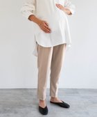 【アンドミー/andme / KIDS】の【マタニティ】ウエストゴム テーパードパンツ 人気、トレンドファッション・服の通販 founy(ファニー) ファッション Fashion キッズファッション Fashion for Kids ボトムス Bottoms カットソー Cut and Sewn Top 切替 Switching, Contrast Panel ストレッチ Stretch, Stretchy Fabric ツイル Twist, Twisted Detail 人気 Popular, Best Seller リアル Real, Realistic 楽ちん Easy Fit, Comfortable thumbnail モカベージュ|ID: prp329100004844346 ipo3291000000036285500