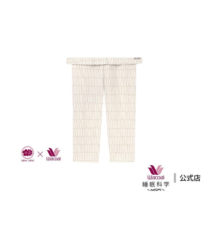 【ワコール 睡眠科学/wacoal suimin】のワコール 睡眠科学 パジャマ 綿100%(本体) SOU・SOU 長袖 長ズボン インテリア・キッズ・メンズ・レディースファッション・服の通販 founy(ファニー) https://founy.com/ ファッション Fashion レディースファッション Fashion for Women トップス・カットソー Cut & Sew Tops パジャマ Pajamas, Sleepwear プリント Print, Printed Pattern 長袖 Long Sleeve, Full Sleeve |ID: prp329100004844465 ipo3291000000035313534