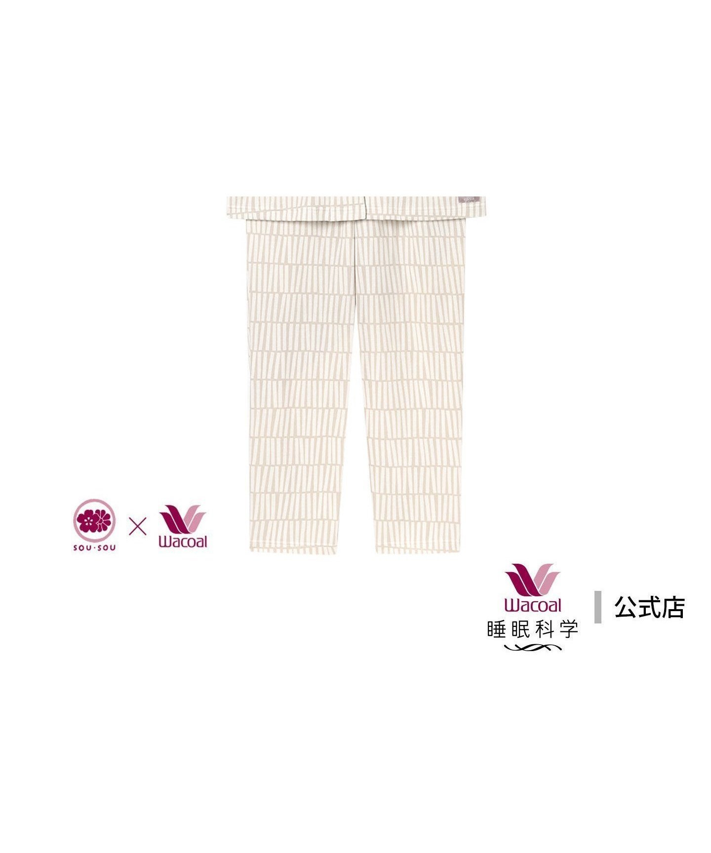 【ワコール 睡眠科学/wacoal suimin】のワコール 睡眠科学 パジャマ 綿100%(本体) SOU・SOU 長袖 長ズボン 人気、トレンドファッション・服の通販 founy(ファニー) 　ファッション　Fashion　レディースファッション　Fashion for Women　トップス・カットソー　Cut & Sew Tops　パジャマ　Pajamas, Sleepwear　プリント　Print, Printed Pattern　長袖　Long Sleeve, Full Sleeve　 other-1|ID: prp329100004844465 ipo3291000000035313534