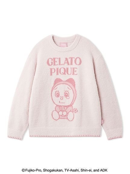 【ジェラート ピケ/gelato pique】の【ドラえもん】【レディース】ベビモコジャガードプルオーバー インテリア・キッズ・メンズ・レディースファッション・服の通販 founy(ファニー) 　ファッション　Fashion　レディースファッション　Fashion for Women　トップス・カットソー　Cut & Sew Tops　カジュアルプルオーバー・ニットトップス　Pullovers & Knit Tops / Casual Pullovers　スマート　Smart, Elegant　ブランケット　Blanket, Throw Blanket　ベビー　Baby, Babywear　メンズ　Men's, Menswear　ロング　Long, Long-Length　PNK[066]|ID: prp329100004844475 ipo3291000000036248468