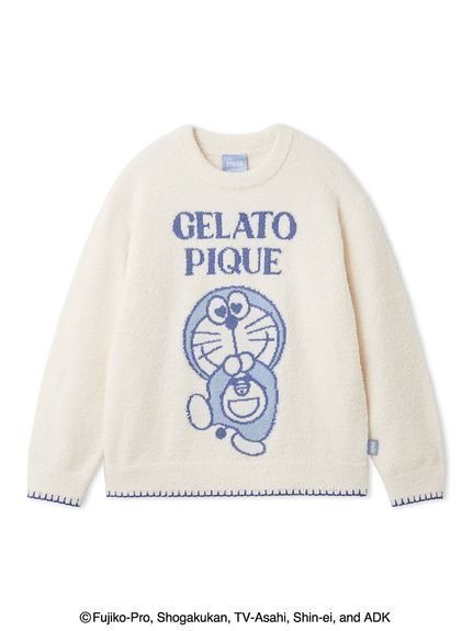 【ジェラート ピケ/gelato pique】の【ドラえもん】【レディース】ベビモコジャガードプルオーバー インテリア・キッズ・メンズ・レディースファッション・服の通販 founy(ファニー) 　ファッション　Fashion　レディースファッション　Fashion for Women　トップス・カットソー　Cut & Sew Tops　カジュアルプルオーバー・ニットトップス　Pullovers & Knit Tops / Casual Pullovers　スマート　Smart, Elegant　ブランケット　Blanket, Throw Blanket　ベビー　Baby, Babywear　メンズ　Men's, Menswear　ロング　Long, Long-Length　BLU[086]|ID: prp329100004844475 ipo3291000000036248470