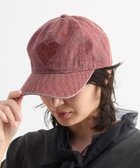 【コンバーストウキョウ/CONVERSE TOKYO】のPIGMENT DYE HEART LOGO CAP 人気、トレンドファッション・服の通販 founy(ファニー) ファッション Fashion レディースファッション Fashion for Women キャップ Cap, Baseball Cap thumbnail レッド|ID: prp329100004844480 ipo3291000000036248698