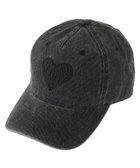 【コンバーストウキョウ/CONVERSE TOKYO】のPIGMENT DYE HEART LOGO CAP 人気、トレンドファッション・服の通販 founy(ファニー) ファッション Fashion レディースファッション Fashion for Women キャップ Cap, Baseball Cap thumbnail ブラック|ID: prp329100004844480 ipo3291000000036248701